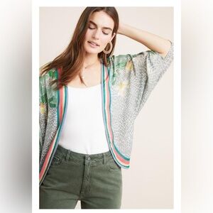 Bl-nk London Anthropologie Floral Kimono Boho Festival Cardigan Women’s One Size
